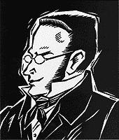 "Max Stirner" - print by Cliff Harper